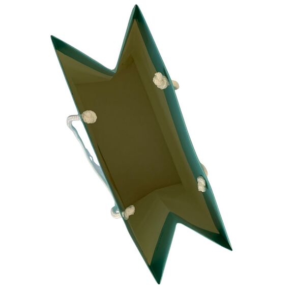 Tiffany & Co. Medium 10" x 8" x 4" Blue Paper Shopping Bag Reusable Lot of 2 - Picture 7 of 9